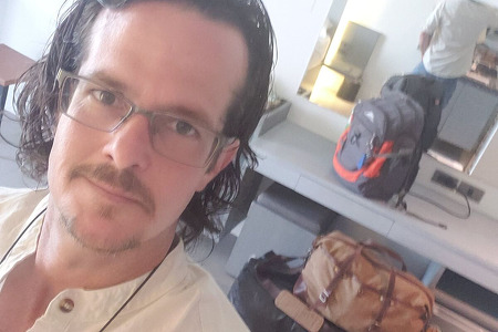 Markus Leather on pilgrimage in Asia