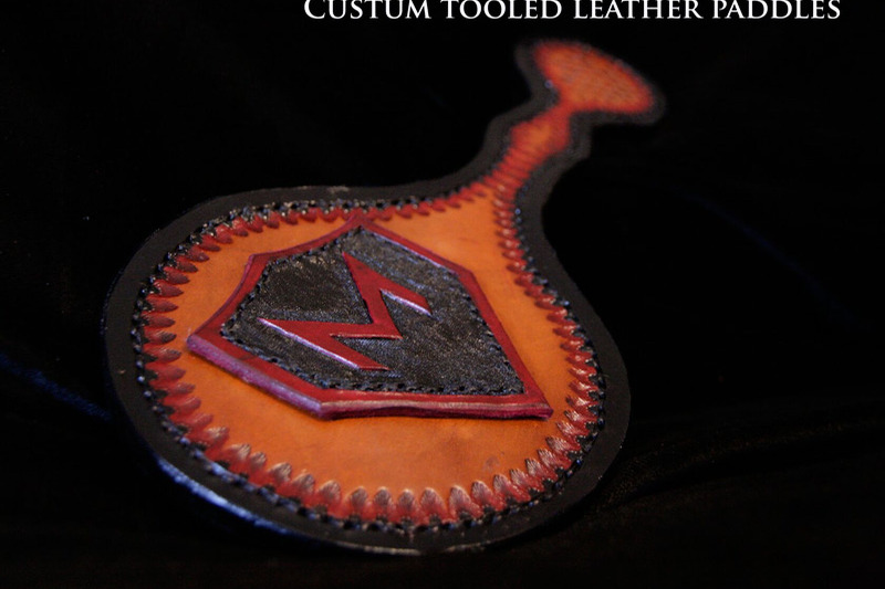 Customs Leather Paddle
