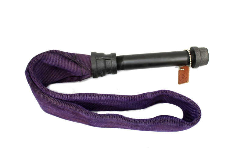 Purple weighted firehose paddle