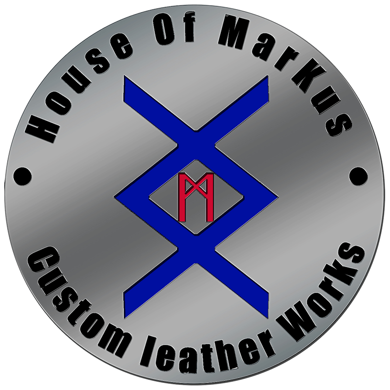 House of Markus Custom Leather Logo